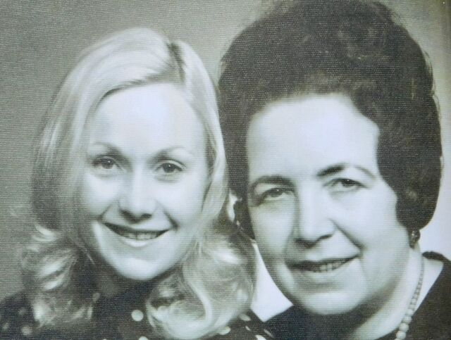 Pamětnice s maminkou Edeltraud